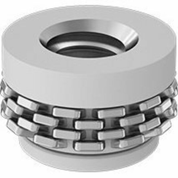 Bsc Preferred Press-Fit Threaded Insert for Composites 1/4-20 Thread Size 0.315 Installed Length 93907A105
